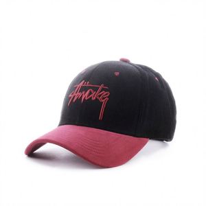 Casquette de baseball en velours côtelé personnalisée à 6 panneaux, style vintage de haute qualité, logo brodé en 3D pour femmes et hommes - Product Image 3
