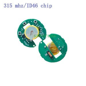 Szvoraus Mini Smart Remote <span class=keywords><strong>Car</strong></span> <span class=keywords><strong>Key</strong></span> 3 botones PCB <span class=keywords><strong>FOB</strong></span> con frecuencia de 315MHz Compatible con FCC ID KR55WK49333 ** - Product Image 2