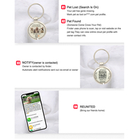 Hot Sell 215 Smart 13,56 MHz Rfid Nfc Pet Tag Hund Haustier Epoxy Hang Tag Tag213 Pet