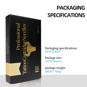 Agujas para Cartuchos de Tatuaje RUDAI, 20 Piezas, Tipo 01 03 05, Especificación <span class=keywords><strong>RL</strong></span> RS RM M1, Aguja para Tatuaje, Caja Esterilizada con Certificación CE - Product Image 6