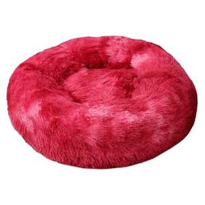 Selbst Erwärmung und Verbesserte Schlaf Flauschigen Luxe Weiche Plüsch Runde Katze und Hund Bett Donut Katze und Hund Kissen bett - Product Image 4