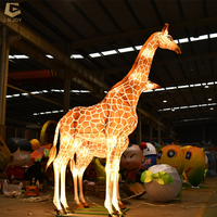 LFS-4 angepasste Nacht Tour Event Beleuchtung Dekoration Große Laterne Tiere Chinesisches Festival Laternen Mit Lichtern
