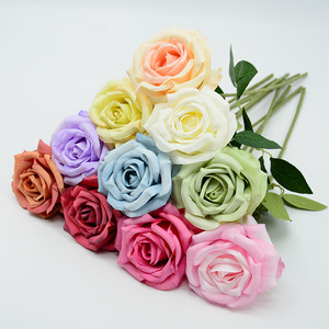Rosa Artificial Dongchen Crafts, Tallo Único, Decoración para Bodas y Hogar, Arreglo Floral, Regalo de San Valentín - Product Image 1