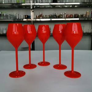 Verres à vin en plastique blanc personnalisés BST en gros 130 ml Logo personnalisé pour coupe à flûte Écologique Durable - Product Image 6