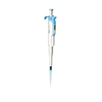 Pistolet micropipette monocanal de laboratoire - Pipette à volume réglable haute précision avec embouts jetables pour les expériences