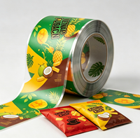Film plastique pour impression rotogravure, film d'emballage en aluminium, film en rouleau, film barrière PET/VMPET/PE, film uni pour chips, pour emballage