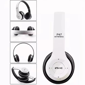 Draadloze hoofdtelefoon P47 Stereo Headset met SD-kaartlezer, ingebouwde microfoon en bedrade aansluiting - Product Image 4