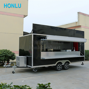 Cabina de comida al aire libre, <span class=keywords><strong>furgonetas</strong></span> de comedor, contenedor de panadería, contenedor de comida, quiosco de camión para la venta de alimentos, envío barato - Product Image 2