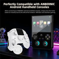 ANBERNIC RGG01 Venta al por mayor de fábrica Gatillos inalámbricos de efecto Hall 2.4G Diseño XB OX Pantalla IPS curva 2.5D Controlador de juegos inteligente