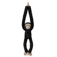 Vente en gros d'embrasse de rideau en peluche super douce lémurien jouets suspendus jouets animaux pour enfants et famille