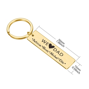 Cadeau pour la fête des pères, <span class=keywords><strong>porte</strong></span>-<span class=keywords><strong>clés</strong></span> <span class=keywords><strong>personnalisé</strong></span> avec le nom, <span class=keywords><strong>porte</strong></span>-<span class=keywords><strong>clés</strong></span> « Nous aimons <span class=keywords><strong>papa</strong></span> », cadeau d'anniversaire pour <span class=keywords><strong>papa</strong></span> de la part de sa fille ou de son fils, <span class=keywords><strong>porte</strong></span>-<span class=keywords><strong>clés</strong></span> pour <span class=keywords><strong>papa</strong></span> - Product Image 5