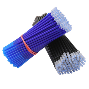 50/20Pc/<strong>Set</strong> Plastic Office Gel Pen Washable Handle Blue Black Green Ink 0.35mm Fluently <strong>Writing</strong> Erasable Refill Rod Office - Product Image 5