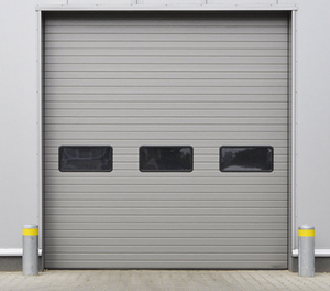 Isolation d'entrepôt d'usine de <span class=keywords><strong>porte</strong></span> coulissante électrique résistant au vent sectionnel, <span class=keywords><strong>porte</strong></span> roulante électrique industrielle à rabat vertical - Product Image 3