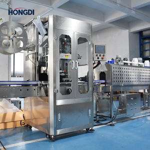 เครื่องติดฉลากแบบหดรัดด้วยความร้อนอัตโนมัติระบบ PLC ความเร็วสูง สำหรับขวดและกระป๋อง พร้อมอุโมงค์หดรัดสำหรับเครื่องดื่ม - Product Image 6