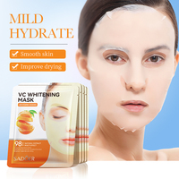 Masker Lembar Vitamin C Pemutih Alami Pelembap SADOER Private Label Grosir untuk Semua Jenis Kulit Wajah