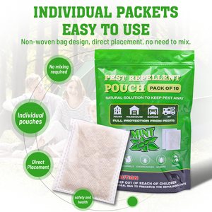 Gia đình vật nuôi an toàn rắn nhà nước Chuột động vật gặm nhấm thấm dầu bạc hà tự nhiên Chuột răn đe cho chuột sóc kiểm soát dịch hại sản phẩm - Product Image 3