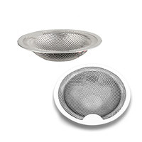 Évier de cuisine personnalisé en acier inoxydable, facile à nettoyer, filtre à mailles Anti-blocage pour salle de bains