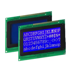 128X64 Grafis LCD 128X64 Piksel Modul Tampilan Grafis LCD Dot Matrix Modul