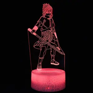 Cool Custom Photo Japanese Anime energy saving 16 Colors Gradual Changing Touch Switch Type Desk Lamp