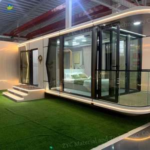 Hotel Cápsula Espacial Prefabricado de Lujo con Acero y Panel Sándwich, Diseño Moderno, Sistema Inteligente y Características Ecológicas - Product Image 4