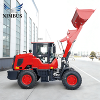 Chargeur diesel multifonctionnel NIMBUS à quatre roues motrices, performances puissantes, adapté aux chantiers de construction et aux entrepôts