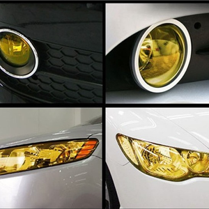 جودة عالية PVC فيلم مصباح أمامي للسيارة بيع بالجملة بأفضل سعر مضاد للخدش مقاوم للضوء بأشعة تحت البنفسجية وظيفة تغيير اللون لملصقات إضاءة السيارة - Product Image 6