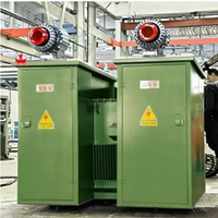 Transformador Trifásico de Montaje en Plataforma YAWEI de 10kV a 480V, 750KVA-3000KVA, Estándar IEEE, Bobinado de Cobre