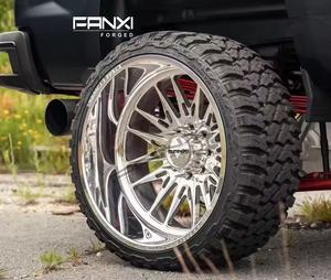 Cerchi in Lega di Alluminio 24x12 24x14 26x12 26x14 26x16 con 8 Fori 8x180 8x170 8x6.5 per Ford F-250 F-350 Ram2500/3500 Chevy 2500/3500 - Product Image 4