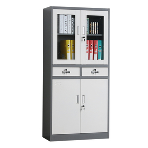 Armoire médicale d'hôpital en acier avec étagères, mobilier hospitalier, garantie 5 ans, moderne, 0,6 mm RAL - Product Image 4