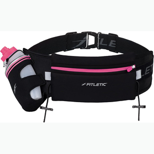 Échantillon gratuit Ceinture de sport imperméable en nylon Sac de ceinture Sac banane Fermeture à glissière Porte-bouteille d'eau Candy pour la course en plein air - Product Image 2