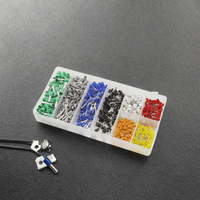 Kit de bornes à sertir multi-spécifiques 380V en laiton ignifuge pour la gestion des batteries automobiles et des faisceaux de commande