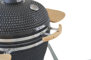 <span class=keywords><strong>Barbecue</strong></span> coréen au charbon de bois Kimstone Kamado 26 pouces en céramique <span class=keywords><strong>vert</strong></span>, couleurs personnalisables, pour extérieur - Product Image 5