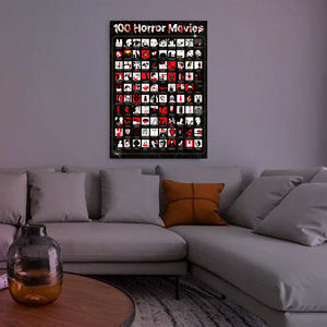 Calendrier des 100 films <span class=keywords><strong>d</strong></span>'<span class=keywords><strong>horreur</strong></span> essentiels Liste de films <span class=keywords><strong>d</strong></span>'<span class=keywords><strong>horreur</strong></span> de tous les temps Liste de films à voir Affiche de cinéma Films <span class=keywords><strong>d</strong></span>'<span class=keywords><strong>horreur</strong></span> Affiche à gratter - Product Image 2