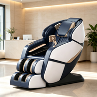 Fauteuil de massage électrique de luxe, inclinable zéro gravité, avec airbag intégral et chauffage, canapé portable pour home cinéma et salon