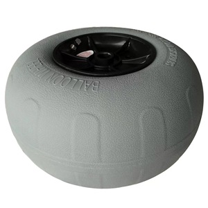 Carrito de Playa Plegable con Ruedas Inflables de PVC Gris de <span class=keywords><strong>12</strong></span> Pulgadas, con Rodamientos, para Pesca, Kayak, Precio de Fábrica - Product Image 6