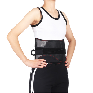 สายรัดพยุงหลังกระดูกและข้อปรับได้เข็มขัดพยุงหลังทางการแพทย์สำหรับบรรเทาอาการปวดหลังส่วนล่างตัวรองรับเอวหลังผ่าตัดไส้เลื่อนหลังผ่าตัด - Product Image 1