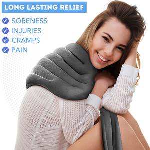 Produits de santé vente en gros, Pack chauffant pour micro-ondes réutilisable personnalisé avec sangle - Product Image 5