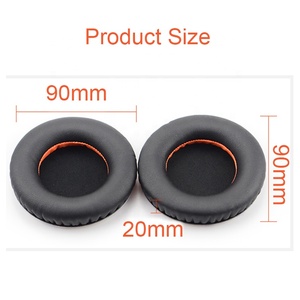 Thay Thế protein da miếng đệm tai cho <span class=keywords><strong>SteelSeries</strong></span> Siberia V1 Siberia V2 Siberia <span class=keywords><strong>V3</strong></span> tai nghe - Product Image 3