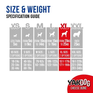 Yakdog XL 171-190g Friandises pour chiens à base de probiotiques à mâcher, cubes de fromage, naturelles, pour la santé dentaire, riches en protéines, sans lactose, sans gluten, pour chiens - Product Image 4