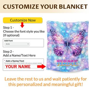 Coperte personalizzate per bambini 68 anni graziose flanella morbida getta per ufficio da viaggio divano soggiorno regalo perfetto per gli amanti - Product Image 3