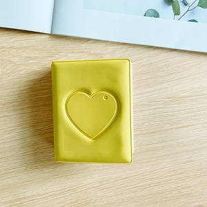 Álbum de fotos de color caramelo en forma de corazón de estilo coreano Ins, <span class=keywords><strong>libro</strong></span> de dibujos animados bonitos, foto de un solo compartimento de 3 pulgadas - Product Image 6