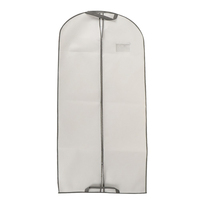 Sac à vêtements pliable en non-tissé, grande capacité, durable et écologique, avec poignée et fermeture éclair pour le rangement des vêtements