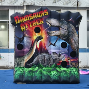 <strong>Large</strong> <strong>Inflatable</strong> Dinosaur Attack Carnival Game, Promotional Blow up <strong>Inflatable</strong> for Commercial Exhibition &amp; Event - Product Image 1