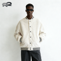 Blousons Teddy Homme Hiver Personnalisés OEM en Toile Brodé Vierge avec Boutons Teddy Bear – Écologiques et Décontractés