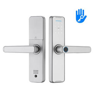 Serrure de porte numérique intelligente extérieure avec WiFi, aluminium, SDK IP, dotée d'un accès intelligent par carte-clé, sécurisée pour les portes en bois - Product Image 2