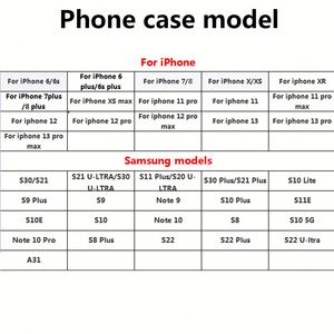 Coques de téléphone vierges 2D 3D en TPU PC pour sublimation, verre trempé pour iPhone Samsung - Product Image 3