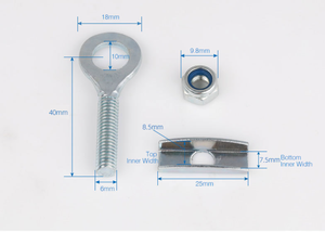 Accesorios de alta calidad para <span class=keywords><strong>bicicletas</strong></span> de piñón fijo: ajustador de cadena con cremallera para horquilla de cola de pez <span class=keywords><strong>y</strong></span> <span class=keywords><strong>rueda</strong></span> de bicicleta. - Product Image 4