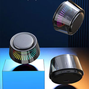 Mini enceinte portable multifonctionnelle RGB avec lumière et son, enceinte Bluetooth en tissu pour l'extérieur, <span class=keywords><strong>chargeur</strong></span> de téléphone sans fil, lecteur de musique - Product Image 4