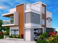 Exportation de maisons préfabriquées à structure légère en acier Construction rapide pour les projets globaux-pour les villas