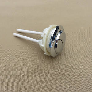 Bouton de chasse d'eau universel rond double type pour <span class=keywords><strong>WC</strong></span>, interrupteur de chasse d'eau <span class=keywords><strong>WC</strong></span>, ABS, ressort en acier inoxydable - Product Image 5